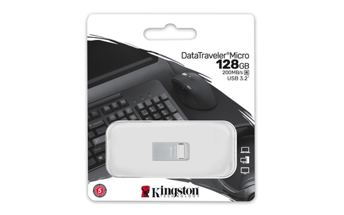USB DT MICRO 3.2 METAL 128GB